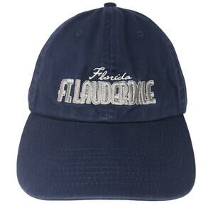 Florida Ft. Lauderdale Snapback Baseball Cap Blue One Size Adjustable Perrin